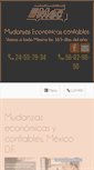 Mobile Screenshot of mudanzaseconomicasconfiables.com